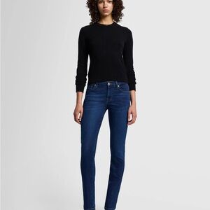 7 For All Mankind- Classic Blue Straight Leg Denim-Size 29